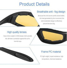 Load image into Gallery viewer, Anti-Glare Motorcycle Glasses