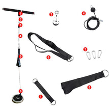 Load image into Gallery viewer, Portable Cable Gym Set