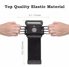 Load image into Gallery viewer, Wristband Cell Phone Holder With 180 Degree Rotation