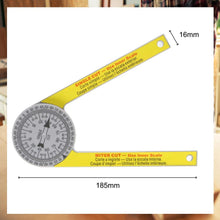 Load image into Gallery viewer, Professional Miter Protractor
