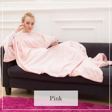 Load image into Gallery viewer, Wearable Duvet with Sleeves
