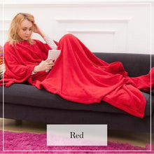 Load image into Gallery viewer, Wearable Duvet with Sleeves
