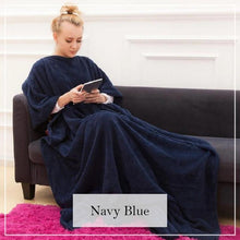 Load image into Gallery viewer, Wearable Duvet with Sleeves
