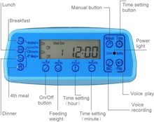 Load image into Gallery viewer, Automatic Pet Food Dispenser with Camera
